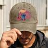 Unisex Retro Baseball with Fashion Print, Casual Hat for Men and Women