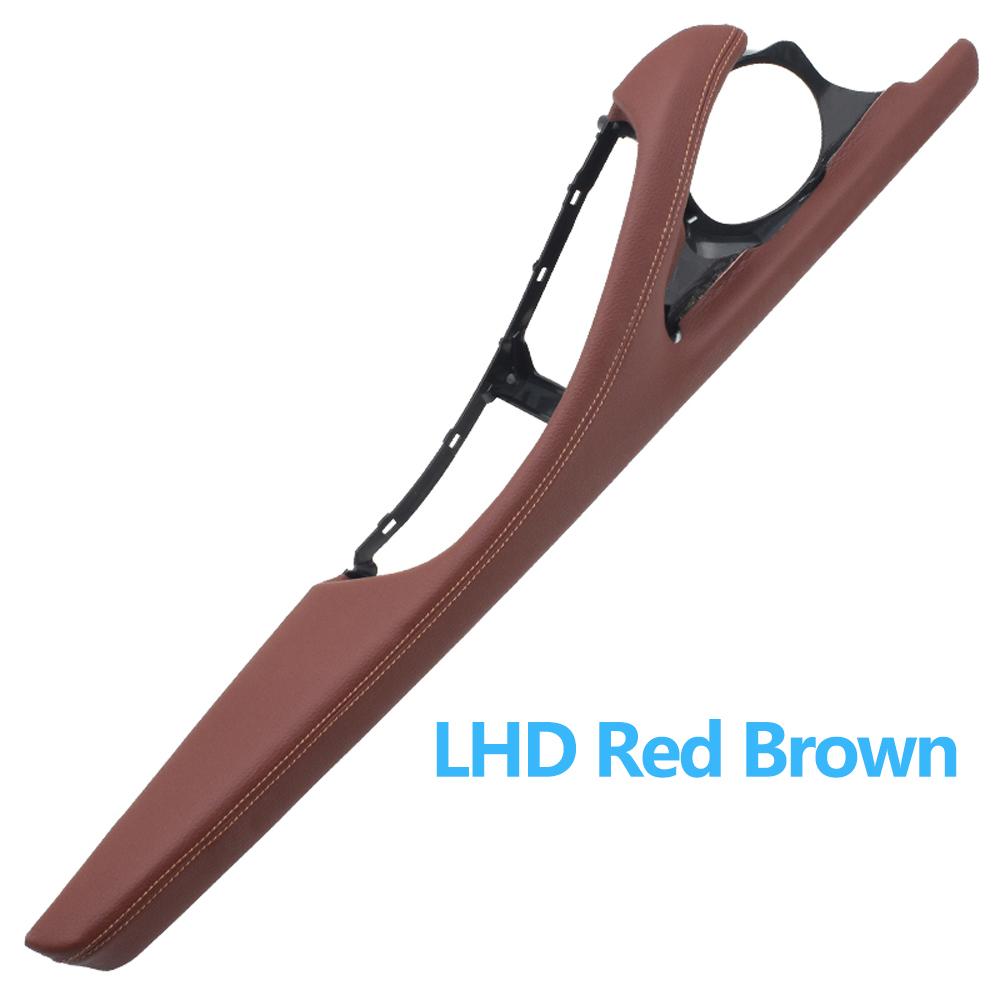 Reposabrazos de puerta Interior LHD RHD, soporte de marco exterior de cuero para BMW 5 Series F10 F11 F18 520 523 525 528 530