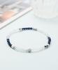 Polalita Blue Lapis Cut & Clear Mix Bracelet (Plt-Br-101_Bl)