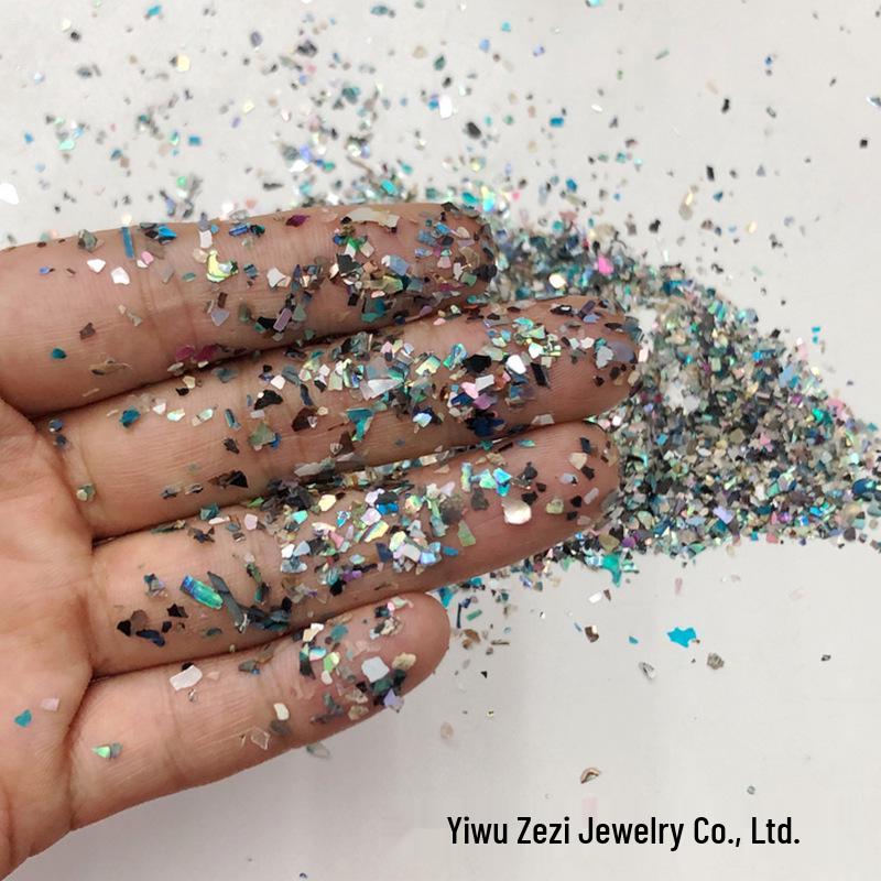 

Mixed Color Abalone Shell Flakes for Jewelry & Nail Art 10g