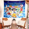 Personalized Name Digimon Tapestry, Wall Hanging Tapestry, Pattern Tapestry for Dorm Bedroom Living Room Wall Art Photography Backdrop