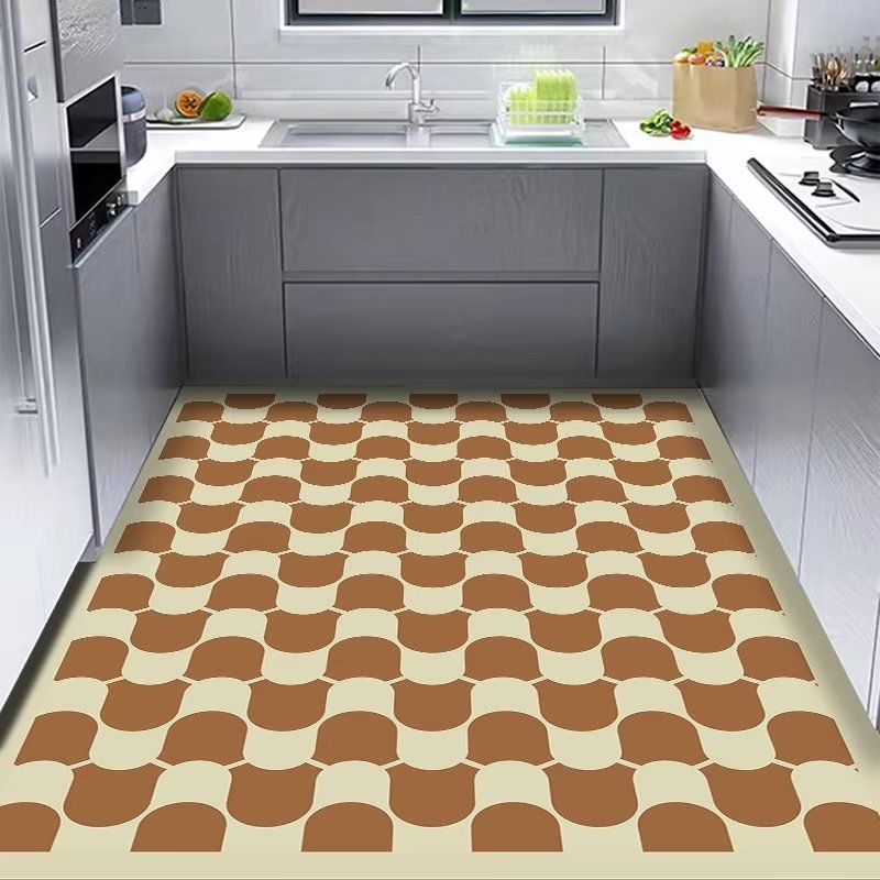 Modern Simple Kitchen Floor Mat Household Dirt-Resistant Wear-Resistant Oil-Absorbing Diatom Mud Floor Mat Non-Slip Water-Absorbing Easy To Take Care