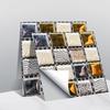 Easy To Clean Bathroom Mosaic Sticker Wall Tiles 10x10 Cm Value Pack of 10
