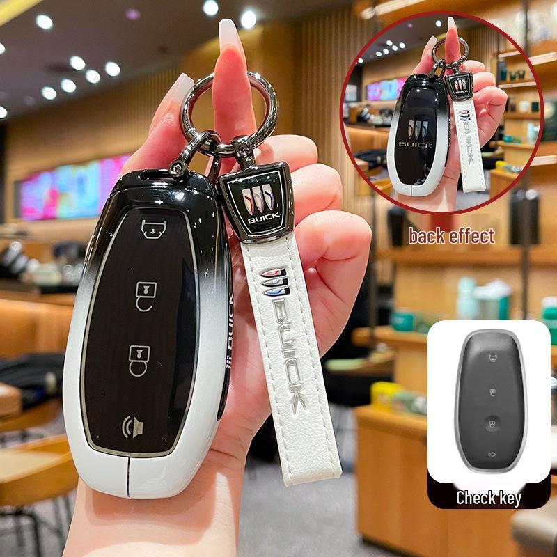 Compatible Key Case for 2026 Buick Vision L7 Model - Remote Control Shell with Buckle