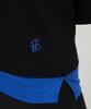 SELITIO Color Block Layered Long Sleeve T-Shirt Black
