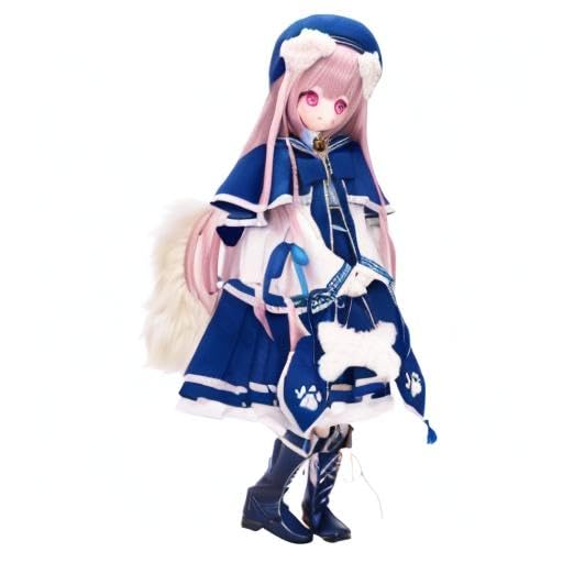 Azone International s*t*j×Iris Collect petit Hono ~Fluffy puppy love~ Strawberry ver. 1/3 scale soft vinyl head figure, collector's scale doll