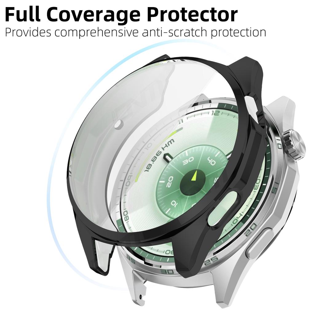 Electroplating TPU Case For Huawei Watch GT6 46mm 41mm Screen Protector Case Soft TPU All-Around Protective Bumper Cover for Watch GT6 Accessories