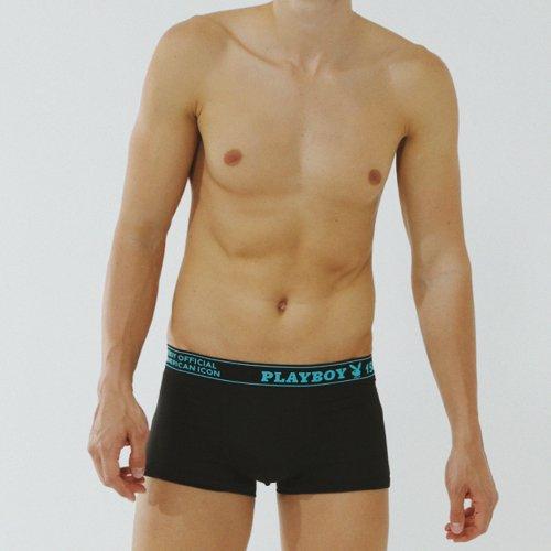 

[Playboy] Line Logo Drawers Black Mint 1-pack PMD2102-BKMT [Shipped from Korea] 100% Authentic 130