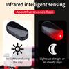 Car LED Blue/Red Flashing Light Fake Security Lights Solar Powered Dummy Alarm Wireless Warning Anti-Theft Caution Sign Lamp