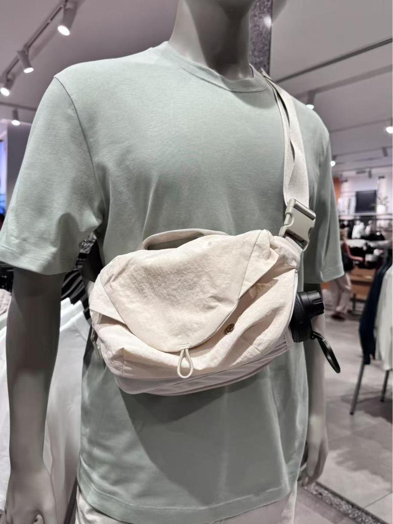 Lulul 3L Torba biodrowa z magnetyczną klamrą - Unisex Casualowa torba sportowa