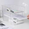 Minimalism A4 File Rack INS Style Desktop Organizer Simple File Storage Tray  Home Office