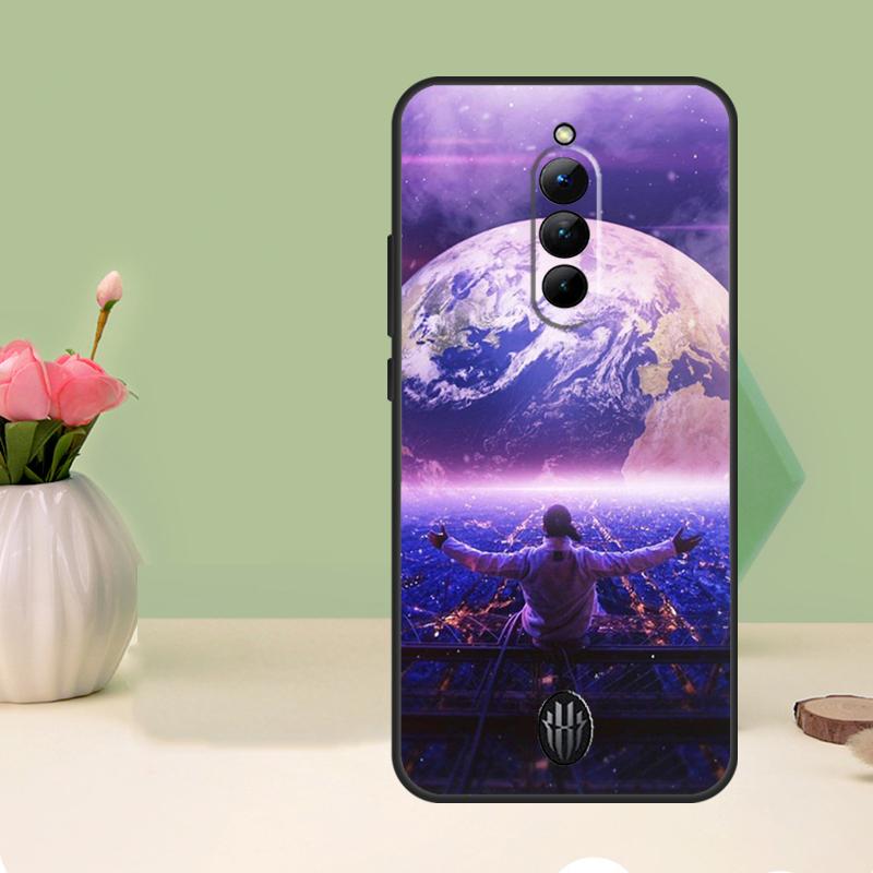 PNL QLF Rapper Singer Case For Nubia Red Magic 10 8 9 Pro Plus 6 7 6S 7S Pro 6R 5G RedMagic 8S 9S Pro Plus Cover