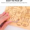 Children 3D Wooden Puzzle Simulation Animal Assembly Skeleton Model Toy For Kids Diy Hands Craft Wood Puzzle Games Building Kit