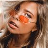 Vintage Sunglasses Men Square Metal Frame Sunglasses Pilot Mirror Classic Retro Sun Glasses Women Luxury Summer Eyewear