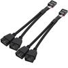 2 Pack Motherboard USB 2.0 To Dual 9 Pin Extension USB Header Splitter for Internal Computer Motherboard
