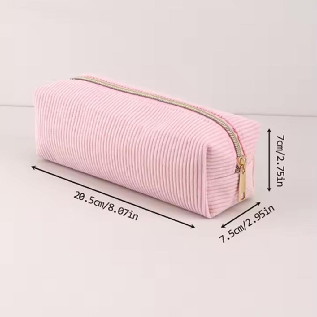 1 st Pennfodral Enfärgat Pennfodral skolmaterial Pennfodral med stor kapacitet Skolpennfodral