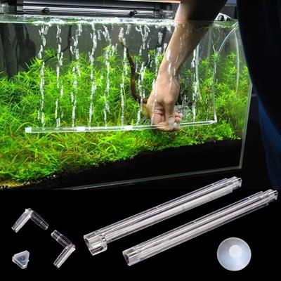 Adjustable Direction Fish Tank Bubble Bars Transparent Aquarium Aerator Tube  Aquarium Oxygenation