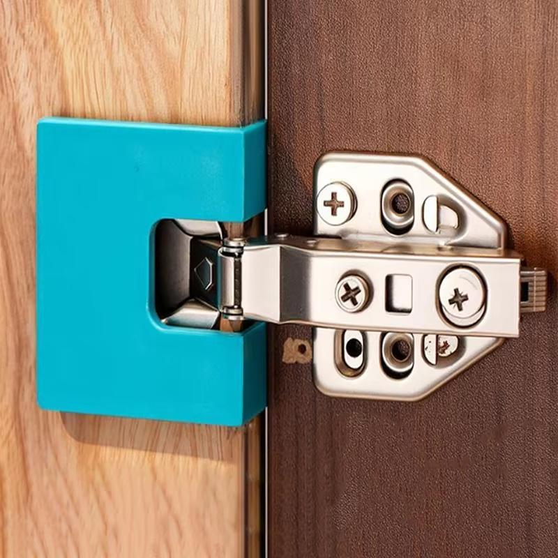 Hinge Quick Magnetic Installation Positioning Piece Cabinet Door Installation Point Fixed Plate Woodworking Cabinet Fixing Tools