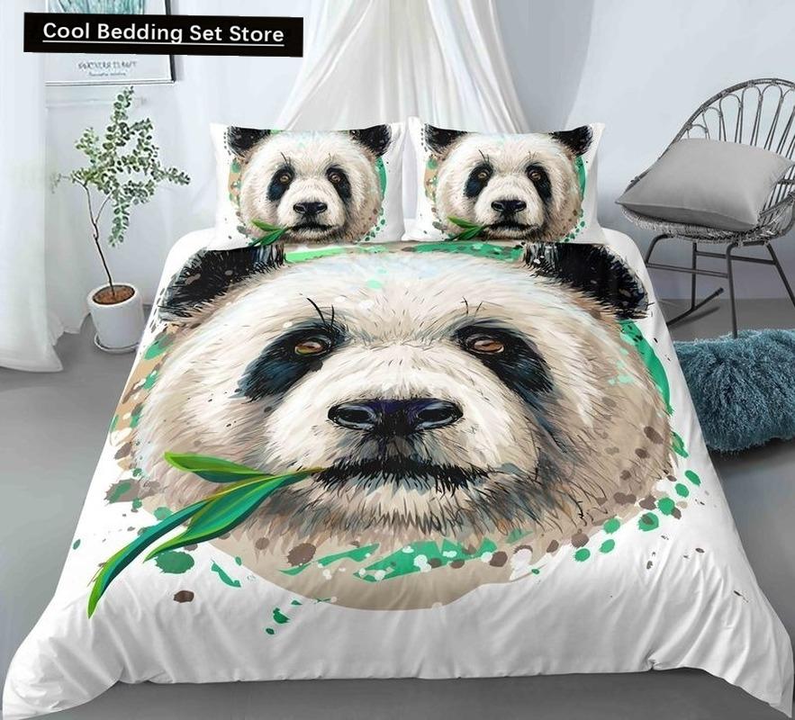 Dog Cat King Queen Duvet Cover Pet Kitty Puppy Bedding Set for Kids Teens Adults Lovely Animals Blue Soft 2/3pcs Quilt Cover