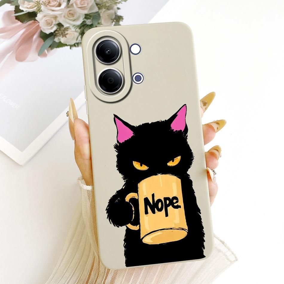 For Vivo Y05 Y11d 2026 Cute Cat Flower Cartoon Phone Case For Vivo Y11D Y05 4G Shockproof Soft Silicone Covers Bumpers