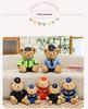 Police Bear Plush Toy - Traffic Officer Teddy Bear in Uniform, Firefighter Companion for Kids, Ideal Birthday Gift