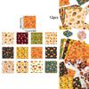 Thanksgiving Pumpkin Wrapping Paper Pack For Diy Gift Packaging And Party Decor