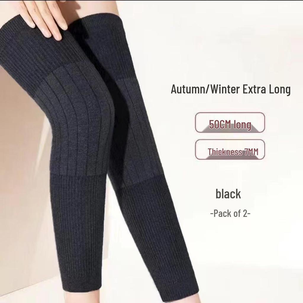 Non-slip Warm Knee Pads for Autumn & Winter - Joint Cold Protection Leg Warmers for Men & Women