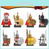Premium Plastikbausteine Spielzeug X0164 Antike Römische Spartanische Kreuzfahrer Figuren Set X643-650