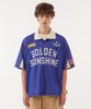 GOLDEN SUNSHINE Sunshine Artwork Jersey T-Shirts_Blue