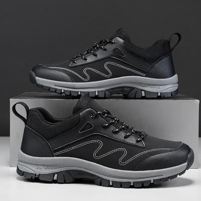 Chaussures d'automne pour hommes chaussures de randonnée d'extérieur pour hommes respirantes chaussures de randonnée étanches, antidérapantes et résistantes à l'usure chaussures de sport décontractées pour hommes