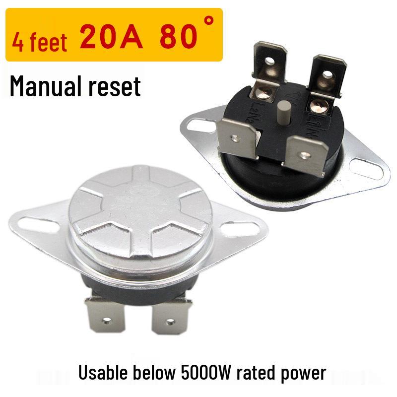 Universal KSD302 Temperature Limiter for Electric Water Heaters - Overheat Protection Switch