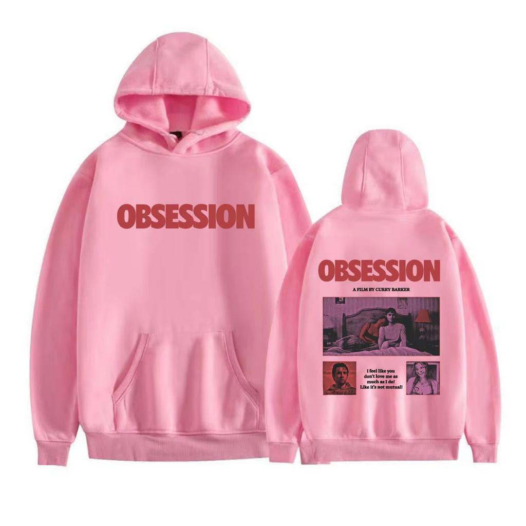 Hot Sale Obsession 2026 Horror Movie Hoodie Men Women Harajuku Vintage Printed Sweatshirt  Perfect for Commute & Loungewear