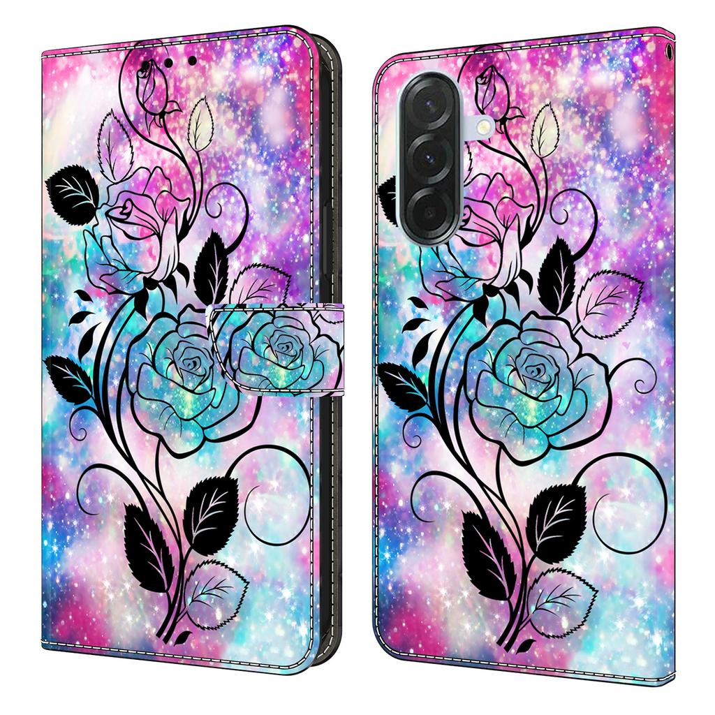 For Samsung Galaxy A56 5G/A36 5G Wallet Case Pattern Printing PU Leather Flip Stand Phone Cover