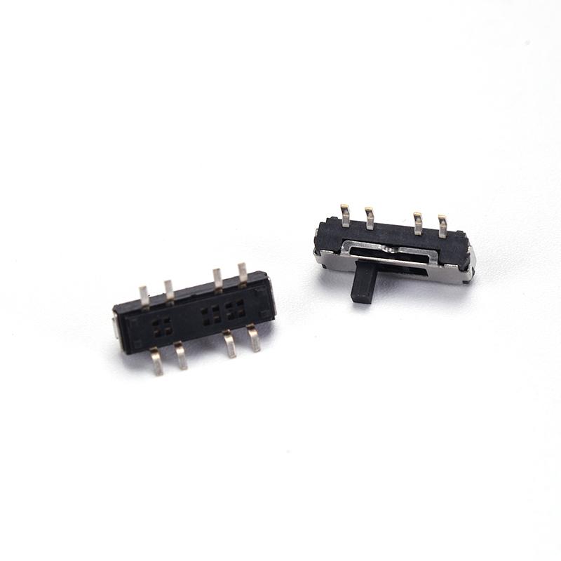 5PCS Mini SPDT Slide Toggle Switch Handle 3/5mm MSS-22D18 SS-12D00 SK-22D07 MSK-12C02 SS-12F44 MSK23D19 - Electronic Component Switches4