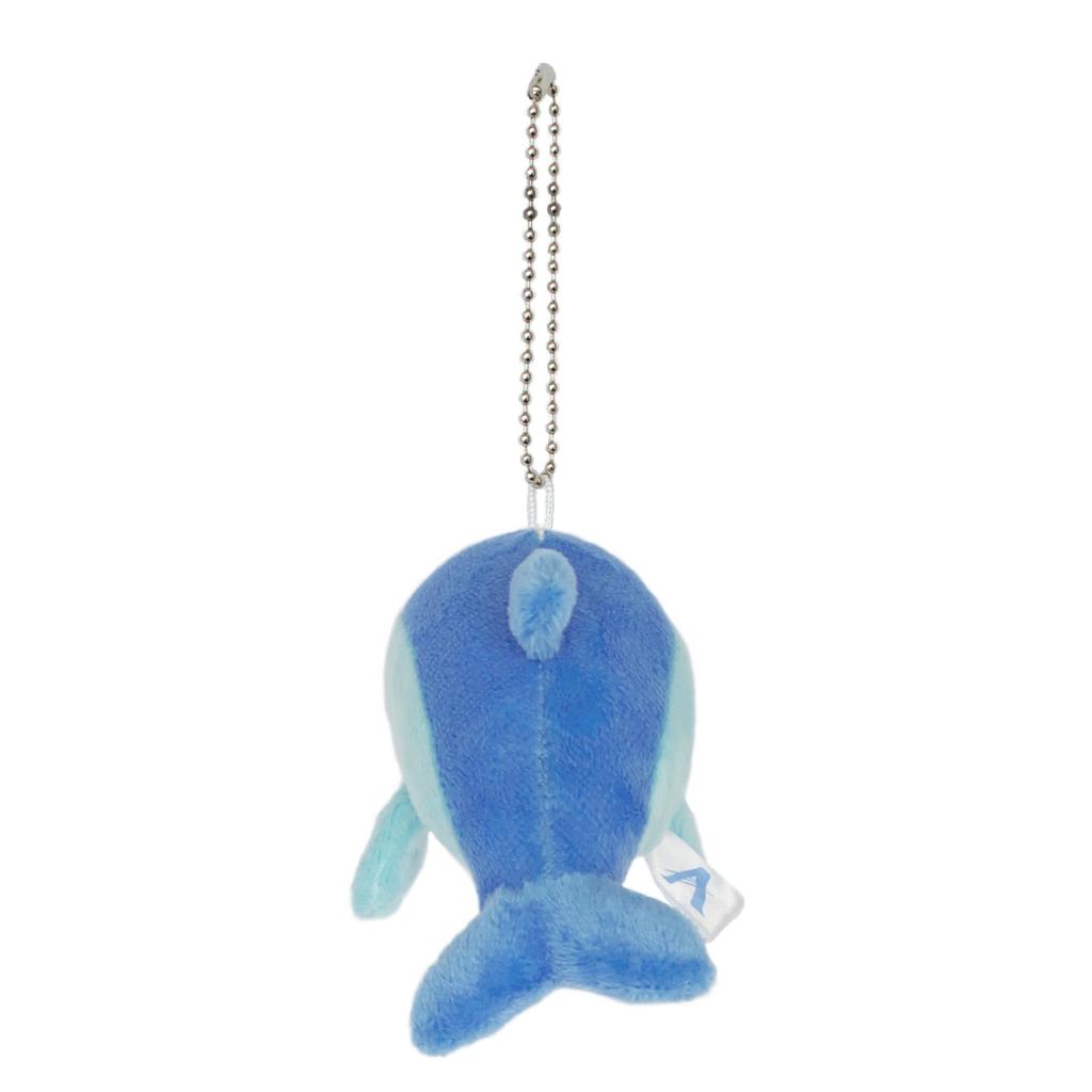 Aqua Marine Anywhere Friends Plush Toy Keychain, Dolphin Blue, 00080078