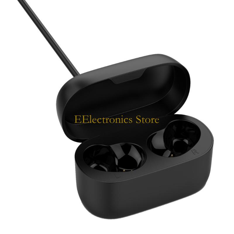 B03C Dustproof Charging Box for Elite75t/Active 75t Wireless Earphones Charging Compartment with USB Type-C Cable Cord