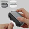 USB Rechargeable Nail Trimmer Polisher Nail-Clippers with LED Light Electric Nail Cutter Portable Grinder for Nail Care Tools