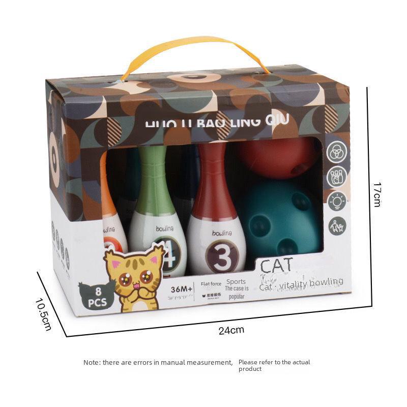 Children's Cross-Border Bowling Toys for Outdoor & Indoor Play - Interactive Sports Game for Boys & Girls