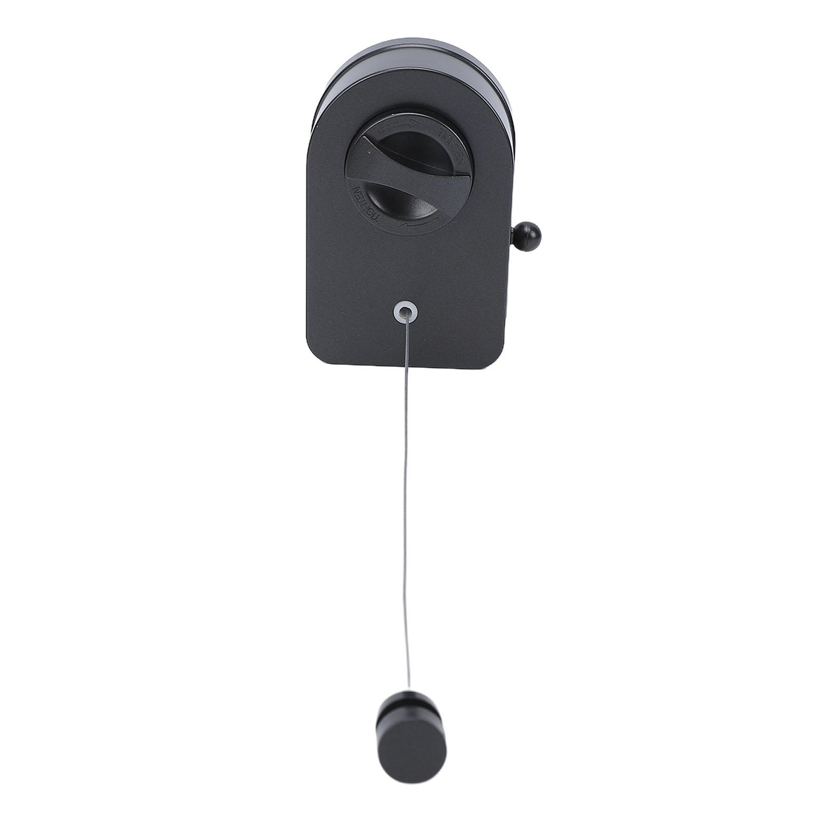 Retractable Clothesline Indoor Non Sagging 13.78ft Heavy Duty Clothesline with Telescopic Hanging Rod Wall Mounted Space Saving Laundry Line