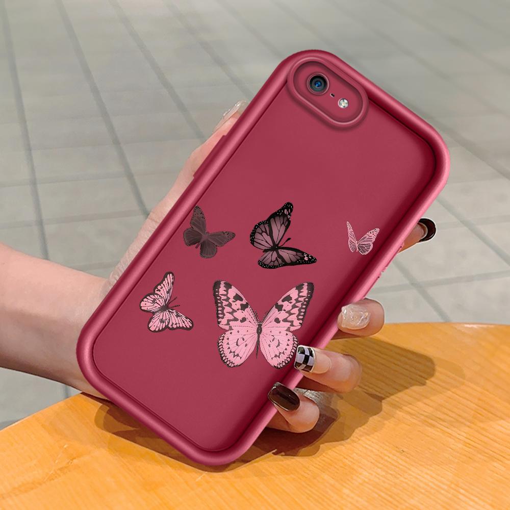 Soft Silicone Square Ladder Printing Pattern Phone Casing Full Cover Camera Shockproof Protection Rubber Case for iPhone Infinix Tecno OnePlus