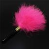 Candiway Sexy Soft Flirting Feather Tickler Special Metal Handle  BDSM Erotic Adult Sex Toys For Couples