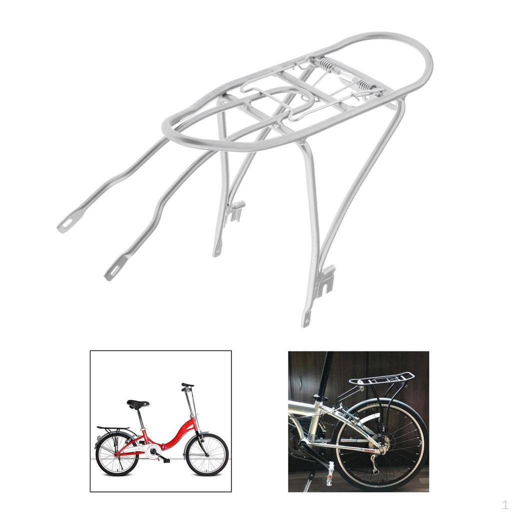 Bike Rear Rack Seat Post Mount Luggage Carrier