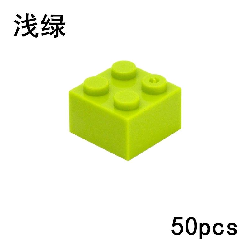 Bricks 2x2 Dots Thick Figures DIY Building Blocks Size 2*2 Dots Compatible With 3003 Educational Creative Toy for Children