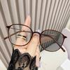 Men Women Luxury Pochromic Reading Glasses Vintage Color Changing Far Sight Presbyopia Unisex Ultralight Sunglasses 0 To +4.0