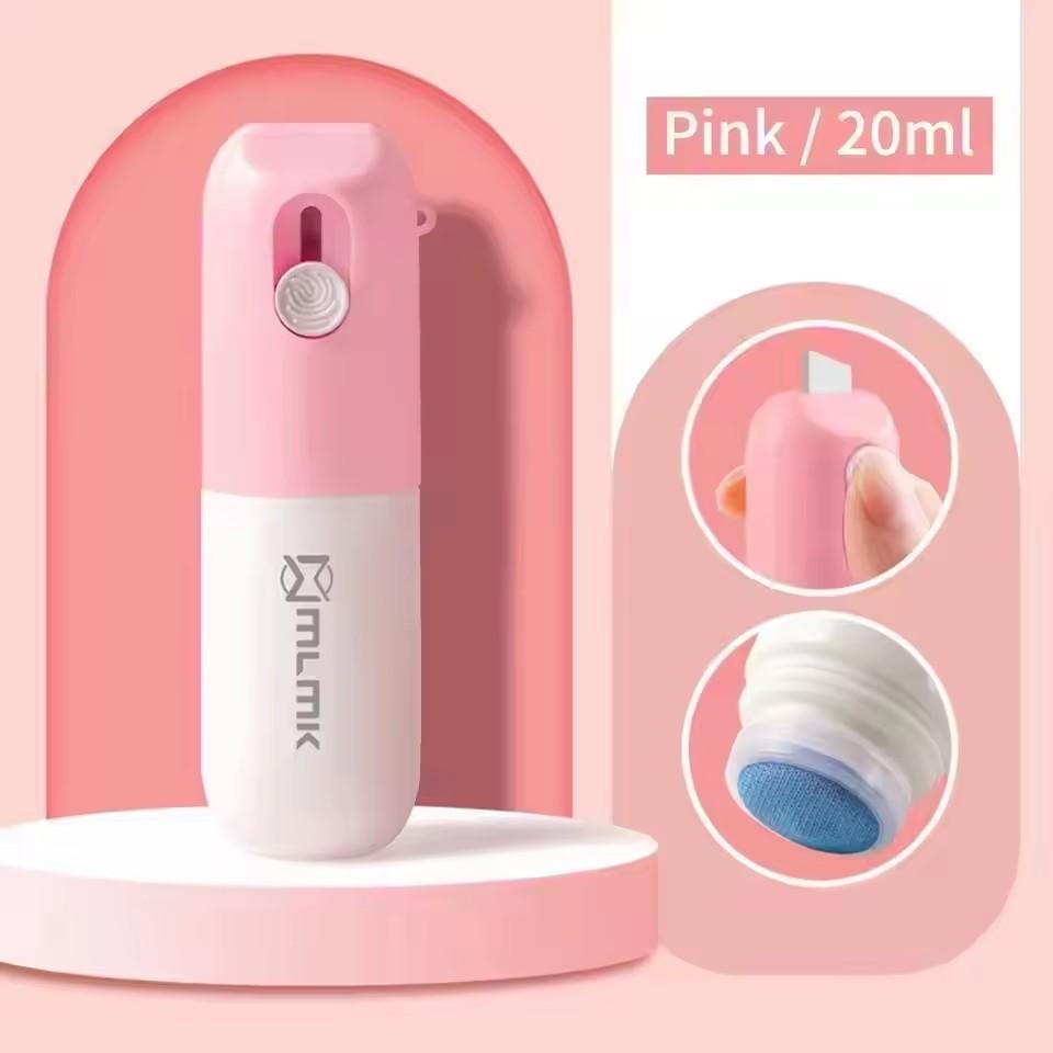 Thermal Paper Correction Fluid with Unboxing Knife Portable Durable Thermal Paper Data Identity Protection Fluid Eraser 20ml