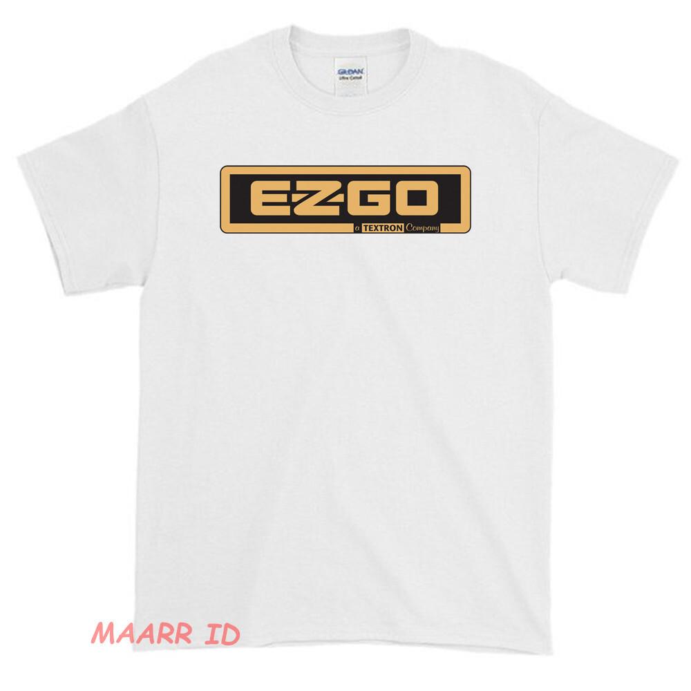 

New EZGO a Textron Company Logo American Funny T Shirt USA size S - XXL M