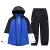 Unisex Winter Ski Suit: Windproof, Water-Repellent Jacket and Pants for Outdoor Snowboarding and Skiing.
