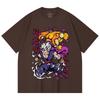 230 g/m² 100 % Baumwolle Dragon Ball V57 Gohan Piccolo Aufdruck Unisex Schweres Baumwoll-T-Shirt