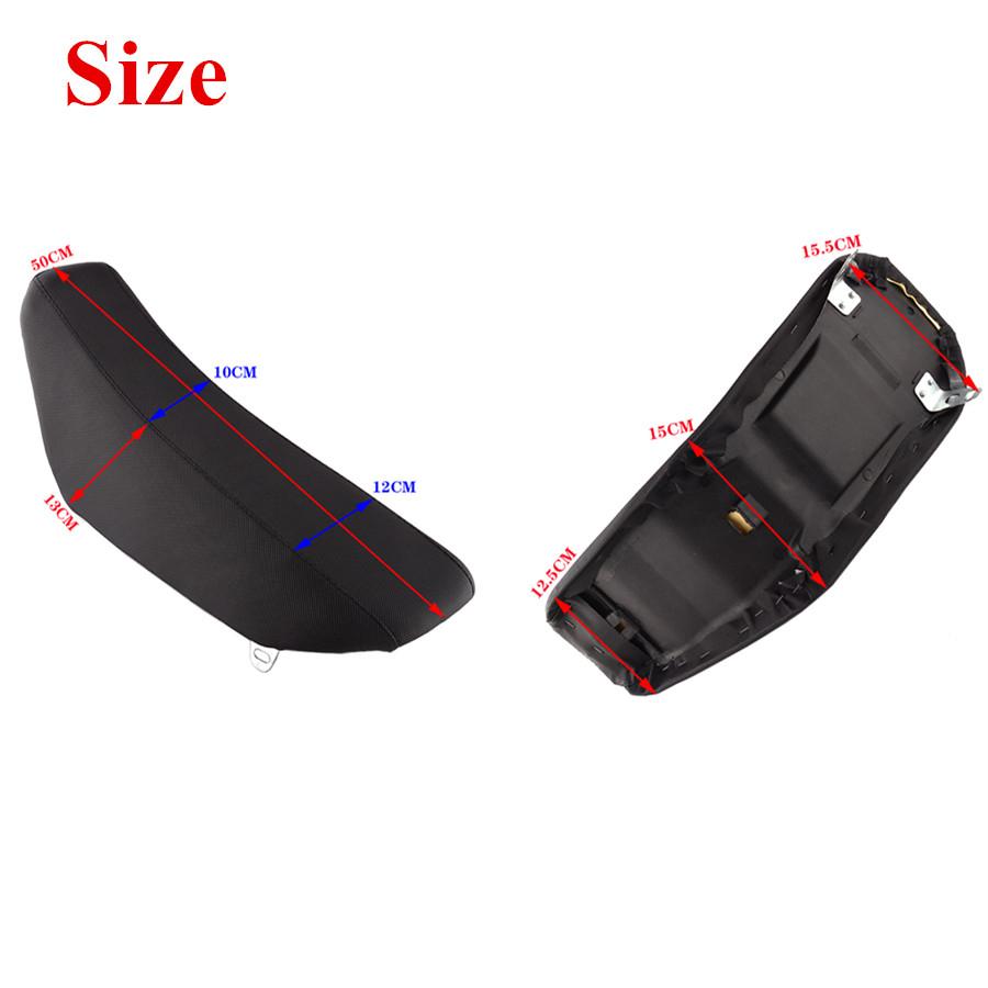 

Черная высокая накладка на сиденье для питбайка Kawasaki Klx110 Kx65 Suzuki Drz110