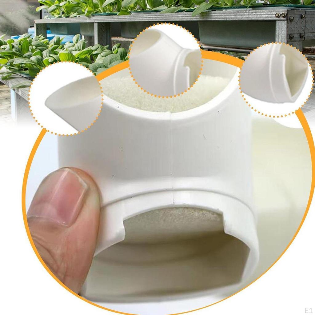 10x Hydrokultur Kolonisierung Tassen Turm Wachsen System Kit Gemüse Pflanze Pflanzer Blume